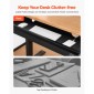 VEVOR 33" Ευρύ συρτάρι κάτω από το γραφείο, συρταρωτό εξάρτημα, Εξάρτημα συρταριού τοποθετημένο κάτω από το γραφείο, κρυφή διάταξη αποθήκευσης επιφάνειας εργασίας, συρτάρι μολυβιών κάτω από το τραπέζι για γραφείο Σταθμός εργασίας για το σπίτι, 33x9x4
