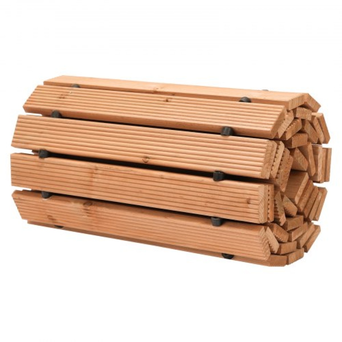 VEVOR Wooden Garden Pathway, 8 ft L x 17 in W, Αντιολισθητικός ίσιος διάδρομος κήπου, Roll Out Cedar Outdoor Walkway Path με σύνδεση με συρματόσχοινο, Διακοσμητικό πλακόστρωτο κήπου για γαμήλιο πάρτι στην πίσω αυλή