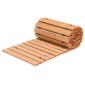 VEVOR Wooden Garden Pathway, 8 ft L x 17 in W, Αντιολισθητικός ίσιος διάδρομος κήπου, Roll Out Cedar Outdoor Walkway Path με σύνδεση με συρματόσχοινο, Διακοσμητικό πλακόστρωτο κήπου για γαμήλιο πάρτι στην πίσω αυλή