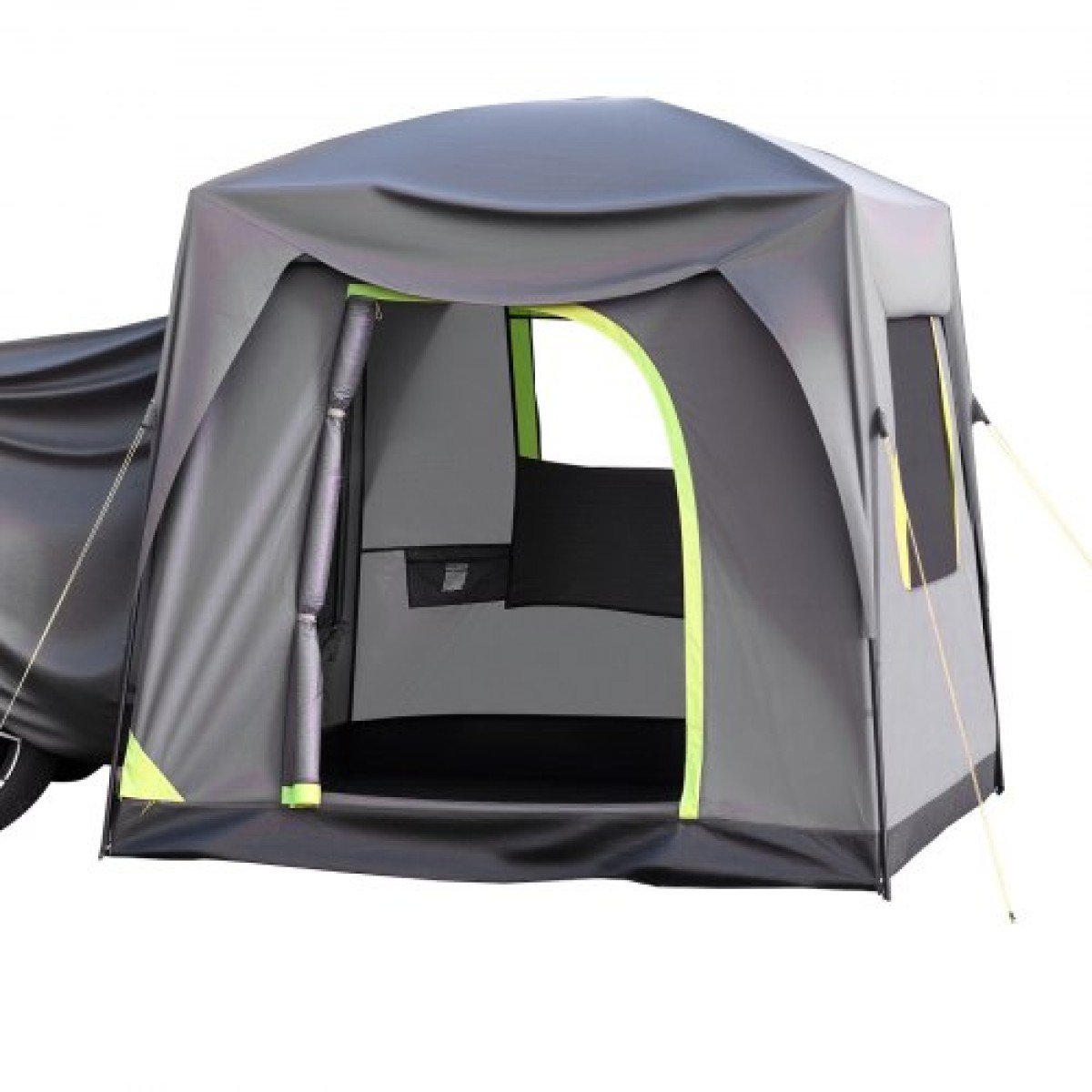 Σκηνή SUV VEVOR για κάμπινγκ, 10FT L x 8FT W, Αδιάβροχη PU2000mm Ευρύχωρη σχεδίαση διπλού στρώματος για 5-8 άτομα, σκηνή κάμπινγκ SUV με δίχτυα παράθυρα, περιλαμβάνει Rainfly & τσάντα αποθήκευσης, για υπαίθριες δραστηριότητες