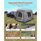 Σκηνή SUV VEVOR για κάμπινγκ, 10FT L x 8FT W, Αδιάβροχη PU2000mm Ευρύχωρη σχεδίαση διπλού στρώματος για 5-8 άτομα, σκηνή κάμπινγκ SUV με δίχτυα παράθυρα, περιλαμβάνει Rainfly & τσάντα αποθήκευσης, για υπαίθριες δραστηριότητες