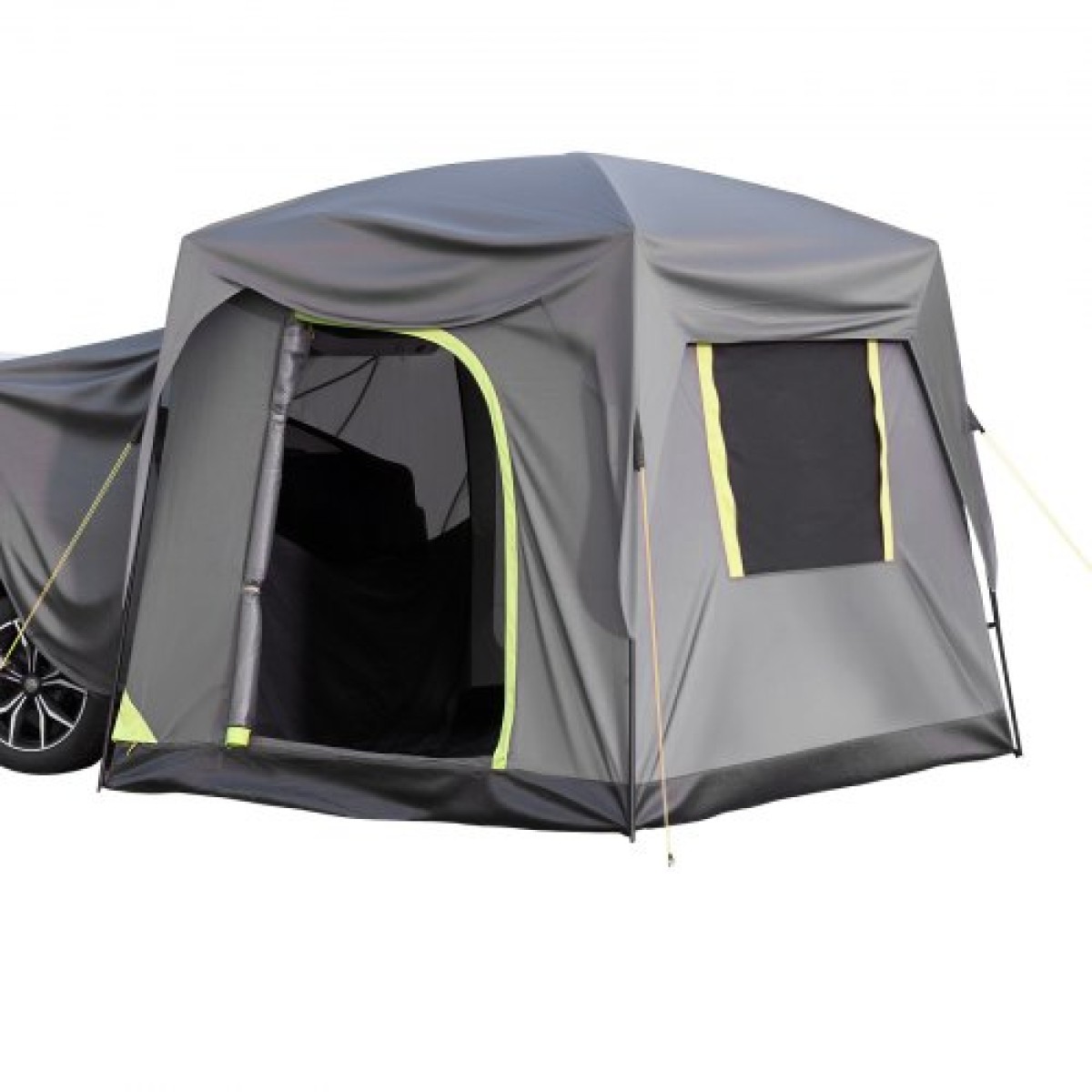 Σκηνή SUV VEVOR για κάμπινγκ, 10FT L x 8FT W, Αδιάβροχη PU2000mm Ευρύχωρη σχεδίαση διπλού στρώματος για 5-8 άτομα, σκηνή κάμπινγκ SUV με δίχτυα παράθυρα, περιλαμβάνει Rainfly & τσάντα αποθήκευσης, για υπαίθριες δραστηριότητες