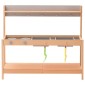 VEVOR Mud Kitchen για Παιδιά, Ξύλινο Σετ Κουζίνας Παιχνιδιών με Αξεσουάρ, Υπαίθριο Σετ Παιχνιδιού, Υπαίθρια Κουζίνα Pretend Play για Αγόρια και Κορίτσια, Μικρό Παιχνίδι Κουζίνα με εστίες και νεροχύτη