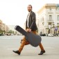 Σκληρή θήκη VEVOR Acoustic Guitar 43,31 in / 110 cm με κλειδαριά και πλήκτρα για ακουστική κιθάρα