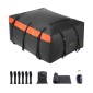 Τσάντα μεταφοράς φορτίου VEVOR Car Rooftop Cargo, 20 Cubic Feet Roof Cargo Carrier, Heavy Duty 840D PVC 100% αδιάβροχη τσάντα αποσκευών οροφής αυτοκινήτου για όλα τα οχήματα με/χωρίς ράφι- με κλειδαριά, αντιολισθητικό χαλάκι, γάντζος 6 θυρών