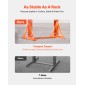 VEVOR Hydraulic Shop Press, 30 T H-Frame Pneumatic Shop Press με πλάκα πρέσας & τριγωνική στήριξη, σταθερή υδραυλική πρέσα ρυθμιζόμενη στο πάτωμα γκαράζ με ανακουφιστική βαλβίδα, κατάλληλη για κάμψη & ίσιωμα