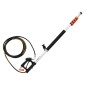 Τηλεσκοπική ράβδος πλύσης πίεσης VEVOR, 18 ft, 4000 psi, Τηλεσκοπική ράβδος ψεκασμού με ράβδους επέκτασης ηλεκτρικού πλυσίματος, Καθαριστικό υδρορροών, κεφαλή βούρτσας, 5 ακροφύσια ψεκασμού, προσαρμογέας και ρυθμιζόμενος ιμάντας στήριξης