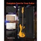 Σκληρή θήκη VEVOR Bass Guitar 122 cm / 48,03 in Αδιάβροχη με κλειδαριά και κλειδί για μπάσο