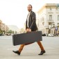 Σκληρή θήκη VEVOR Bass Guitar 122 cm / 48,03 in Αδιάβροχη με κλειδαριά και κλειδί για μπάσο