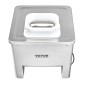 Μηχάνημα κοπής κρέατος VEVOR, Κόφτης κρέατος 550 W, Εμπορική μηχανή κοπής κρέατος 350 lb/h, ανοξείδωτος χάλυβας, πάχους 3,5 mm, Ηλεκτρικός κόφτης φαγητού για οικιακή κουζίνα, εστιατόριο, σούπερ μάρκετ