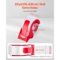 VEVOR Clear Packing Tape, 3 ιντσών Core, 6 Rolls 1,88 Inches x 65 Yards Tapepacking with Dispenser, 2,7 Mil Heavy Duty Packaging Tape Σχεδιασμένη για μετακίνηση, αποθήκευση και συσκευασία, αποστολή και αποστολή