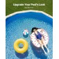 VEVOR Oval Liner Pool, 16,4 x 9,8 ft Pool Liner, Uinbead Style, ανθεκτικό Vinyl Pool Liner, Standard Gauge, Ύψος τοίχου 47 ιντσών, Αντικατάσταση επένδυσης πισίνας για ατσάλινες όψεις πάνω από το έδαφος πισίνες