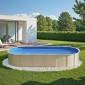 VEVOR Oval Liner Pool, 16,4 x 9,8 ft Pool Liner, Uinbead Style, ανθεκτικό Vinyl Pool Liner, Standard Gauge, Ύψος τοίχου 47 ιντσών, Αντικατάσταση επένδυσης πισίνας για ατσάλινες όψεις πάνω από το έδαφος πισίνες