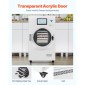 VEVOR Vacuum Freeze Dryer Machine, 8,8-13,2 LBS/Batch Food Freeze Drying Machine με δίσκους 4 στρώσεων, αντλία κενού, ρυθμιζόμενο χρονόμετρο και έλεγχο θερμοκρασίας, για φρούτα λαχανικά κρέας, λευκό