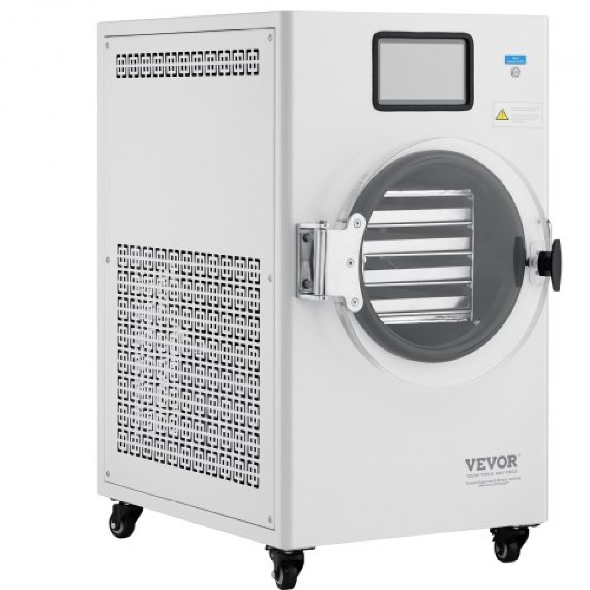 VEVOR Vacuum Freeze Dryer Machine, 8,8-13,2 LBS/Batch Food Freeze Drying Machine με δίσκους 4 στρώσεων, αντλία κενού, ρυθμιζόμενο χρονόμετρο και έλεγχο θερμοκρασίας, για φρούτα λαχανικά κρέας, λευκό
