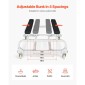 VEVOR Watercraft PWC Dolly, χωρητικότητα φόρτωσης 1000 lbs, τζετ σκι Σταντ PWC για κινούμενα σκάφη, ρυθμιζόμενες κουκέτες με 4 τροχίσκους & 2 φρένα, βαρέως τύπου τζετ σκι για καγιάκ, τζετ σκι, ταχύπλοα