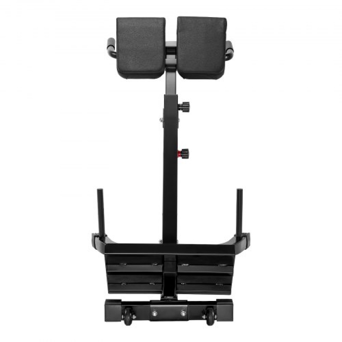 VEVOR Roman Chair Hyperextension Πάγκος, Ρυθμιζόμενο μηχάνημα επέκτασης 350 lbs, Εξοπλισμός άσκησης πολλαπλών λειτουργιών για προπόνηση γλουτών, οπίσθιων μηριαίων, κάτω πλάτης και κοιλιακού, πάγκος βαρών γυμναστικής για γυμναστήριο στο σπίτι