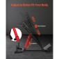 VEVOR Roman Chair Hyperextension Πάγκος, Ρυθμιζόμενο μηχάνημα επέκτασης 350 lbs, Εξοπλισμός άσκησης πολλαπλών λειτουργιών για προπόνηση γλουτών, οπίσθιων μηριαίων, κάτω πλάτης και κοιλιακού, πάγκος βαρών γυμναστικής για γυμναστήριο στο σπίτι
