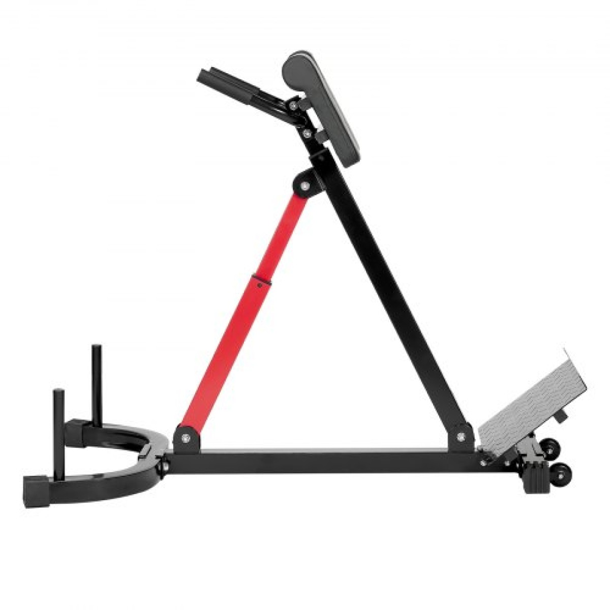 VEVOR Roman Chair Hyperextension Πάγκος, Ρυθμιζόμενο μηχάνημα επέκτασης 350 lbs, Εξοπλισμός άσκησης πολλαπλών λειτουργιών για προπόνηση γλουτών, οπίσθιων μηριαίων, κάτω πλάτης και κοιλιακού, πάγκος βαρών γυμναστικής για γυμναστήριο στο σπίτι