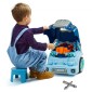 VEVOR Engine Toy, 60 τεμαχίων, Παιδικό σετ επισκευής μηχανικού αυτοκινήτου με αφαιρούμενα εξαρτήματα, φώτα και ήχους, τιμόνι και κόρνα, σετ εργαστηρίου Παιδικό μηχανικό για νήπια 3 ετών και άνω, μπλε