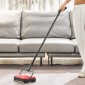Εγχειρίδιο VEVOR Carpet Sweeper, Sweeper δαπέδου με χωρητικότητα 300 ml Dustbin Capacity, 17 cm πλάτος καθαρισμού για χαλιά οικιακού γραφείου Pet Hair Dust, Red