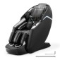 Καρέκλα μασάζ πλήρους σώματος VEVOR Dual-Core 4D+3D, με Extended SL Track, Deep Yoga Stretch, Ηλεκτρικό επεκτάσιμο υποπόδιο, TFT, AI Voice Control, Θερμότητα, Αερόσακοι, Χειριστήρια υποβραχιόνιου, Τροχοί