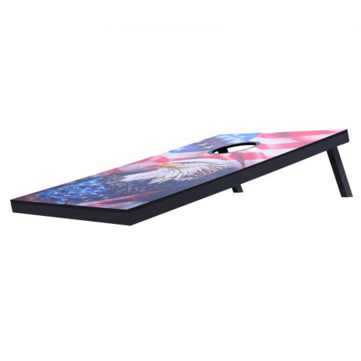 VEVOR Cornhole Set, 3x2 ft Corn Hole σανίδες παιχνιδιών, MDF Wood Portable Toss Board, Εσωτερικό και εξωτερικό παιχνίδι Cornhole για ενήλικες, περιλαμβάνει 8 τσάντες φασολιών και θήκη μεταφοράς, για αυλή, πίσω αυλή, παραλία, κάμπινγκ
