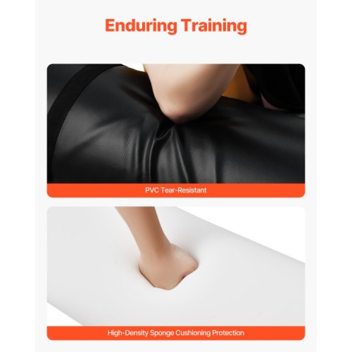 VEVOR Football Tackling Dummy, 47,2 in High Density Sponge Blocking Pad Equipment for Practice, Heavy Duty Tackle Dummies with Handmy, Ιδανικό για ασκήσεις επαφής, Πολεμικές τέχνες, Αθλητική προπόνηση, 1 ΤΕΜ.