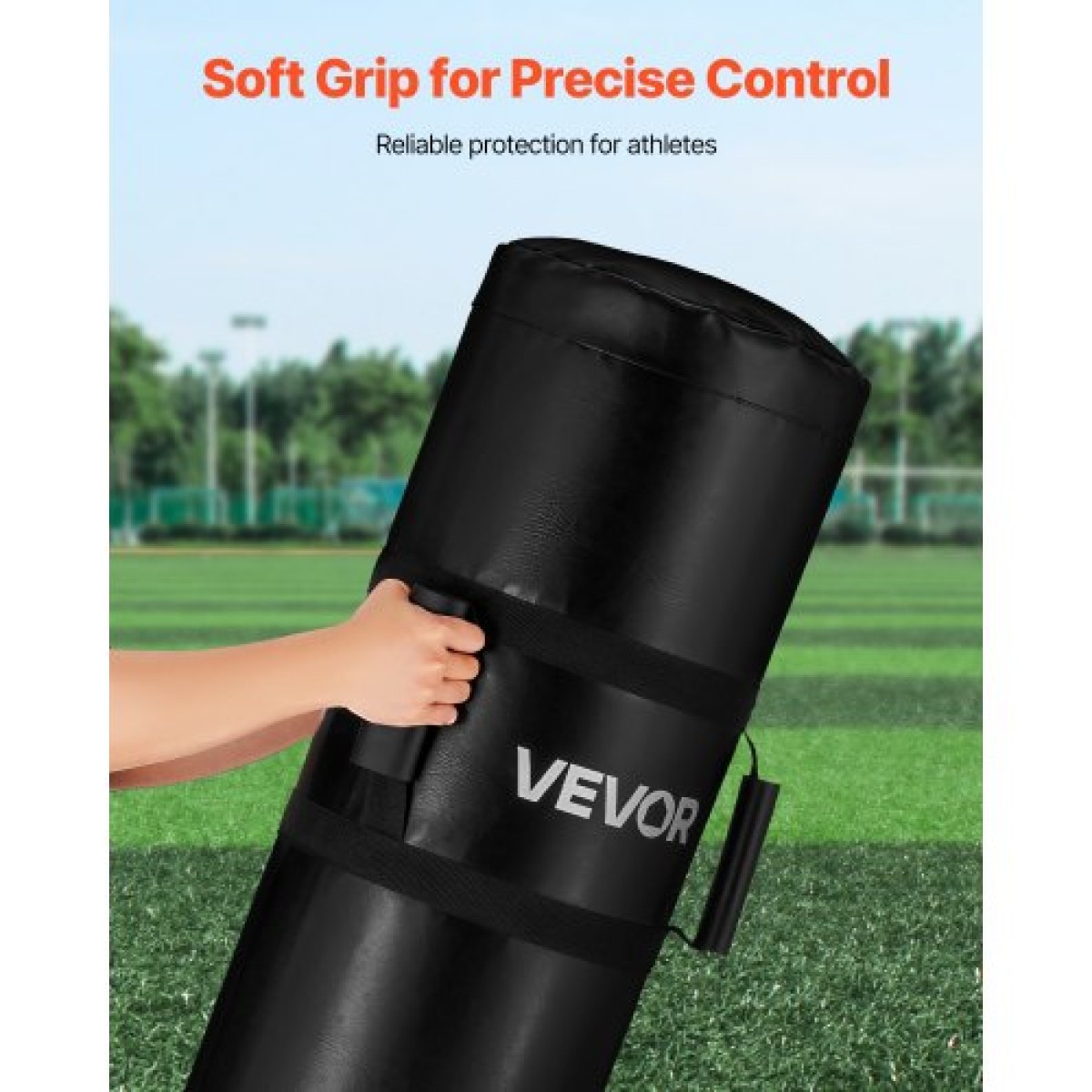 VEVOR Football Tackling Dummy, 47,2 in High Density Sponge Blocking Pad Equipment for Practice, Heavy Duty Tackle Dummies with Handmy, Ιδανικό για ασκήσεις επαφής, Πολεμικές τέχνες, Αθλητική προπόνηση, 1 ΤΕΜ.