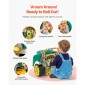 VEVOR Engine Toy, 60 τεμαχίων, Παιδικό σετ επισκευής μηχανικού αυτοκινήτου με αφαιρούμενα εξαρτήματα, φώτα και ήχους, τιμόνι και κόρνα, σετ εργαστηρίου Παιδικό μηχανικό για νήπια 3 ετών και άνω, πράσινο
