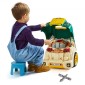 VEVOR Engine Toy, 60 τεμαχίων, Παιδικό σετ επισκευής μηχανικού αυτοκινήτου με αφαιρούμενα εξαρτήματα, φώτα και ήχους, τιμόνι και κόρνα, σετ εργαστηρίου Παιδικό μηχανικό για νήπια 3 ετών και άνω, πράσινο