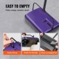 Εγχειρίδιο VEVOR Carpet Sweeper, Sweeper δαπέδου με χωρητικότητα 300 ml Dustbin Capacity, 17 cm inch Πλάτος καθαρισμού για χαλιά οικιακού γραφείου Pet Hair Dust, Pet