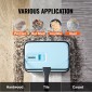 Εγχειρίδιο VEVOR Carpet Sweeper, Σάρωθρο δαπέδου με χωρητικότητα 300 ml σκουπιδοτενεκέ Εύκολα στο άδειασμα, 17 cm πλάτος καθαρισμού για χαλιά οικιακού γραφείου Pet Hair Dust, μπλε