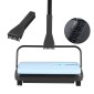 Εγχειρίδιο VEVOR Carpet Sweeper, Σάρωθρο δαπέδου με χωρητικότητα 300 ml σκουπιδοτενεκέ Εύκολα στο άδειασμα, 17 cm πλάτος καθαρισμού για χαλιά οικιακού γραφείου Pet Hair Dust, μπλε