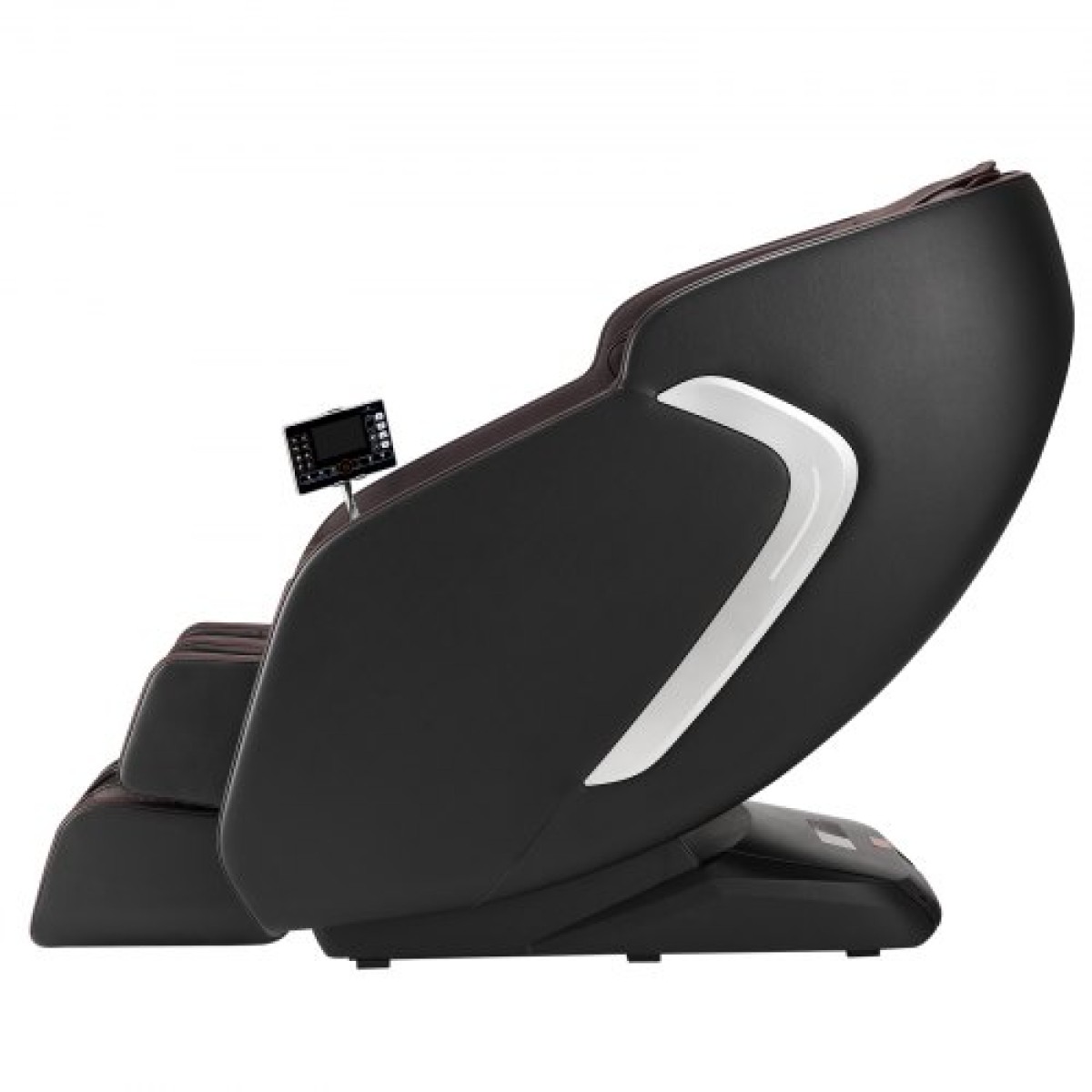 Καρέκλα μασάζ VEVOR, 4D Full Body Zero Gravity Recliner με SL Track, Yoga Stretch, AI Voice Control, Heat, Foot Roller, Retractable Pedal, 36 Airbags, LCD, χειριστήρια υποβραχιόνιου, Rolling Base