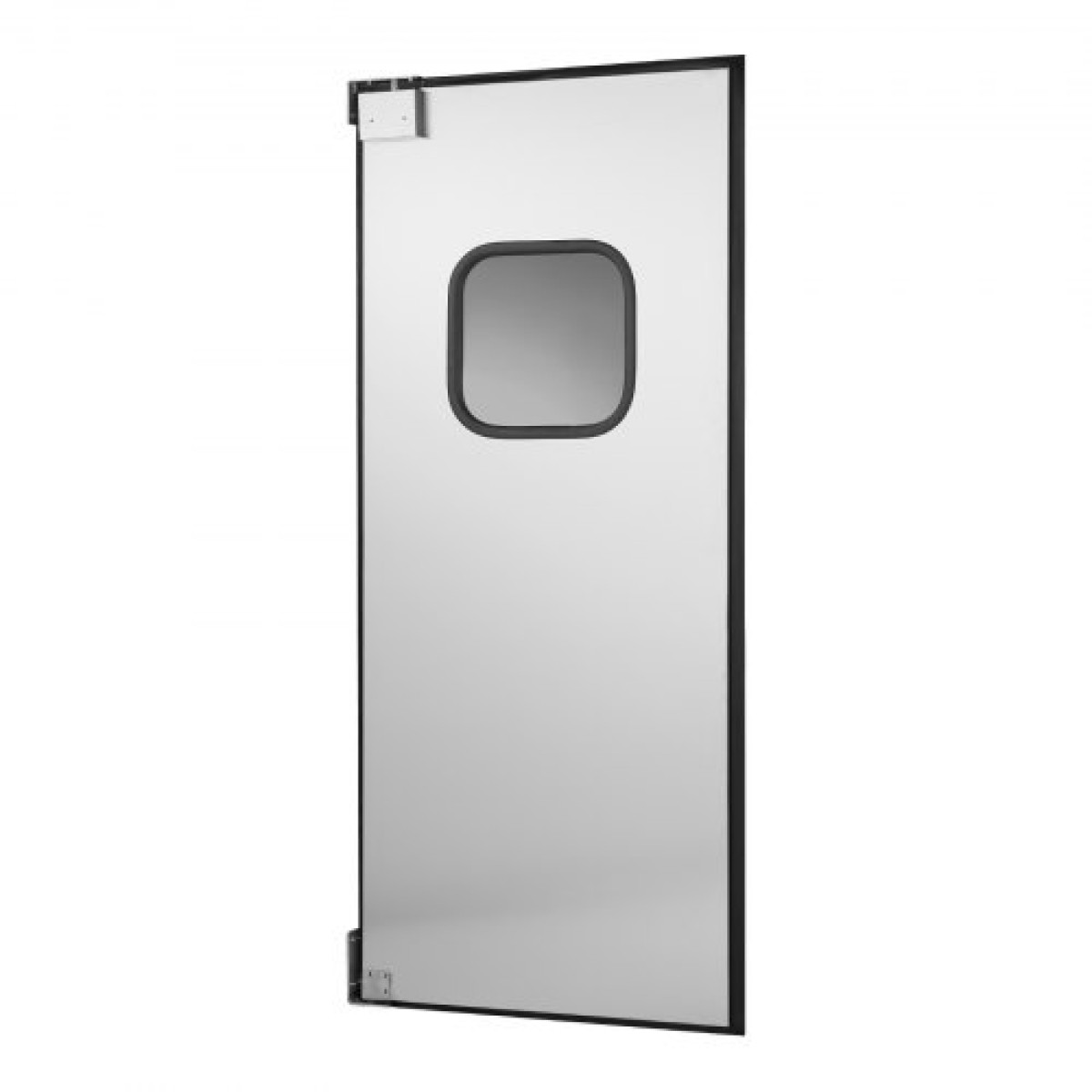 VEVOR Traffic Swing Door, Single Panel Futs Door Opening 91,4 x 213,4 cm, Ανοξείδωτες Επαγγελματικές Πόρτες με Σιδέρωμα & Αξεσουάρ, Ιδανικές για Οικιακή Χρήση, Ανθεκτικές & Εύκολες στην Τοποθέτησή τους