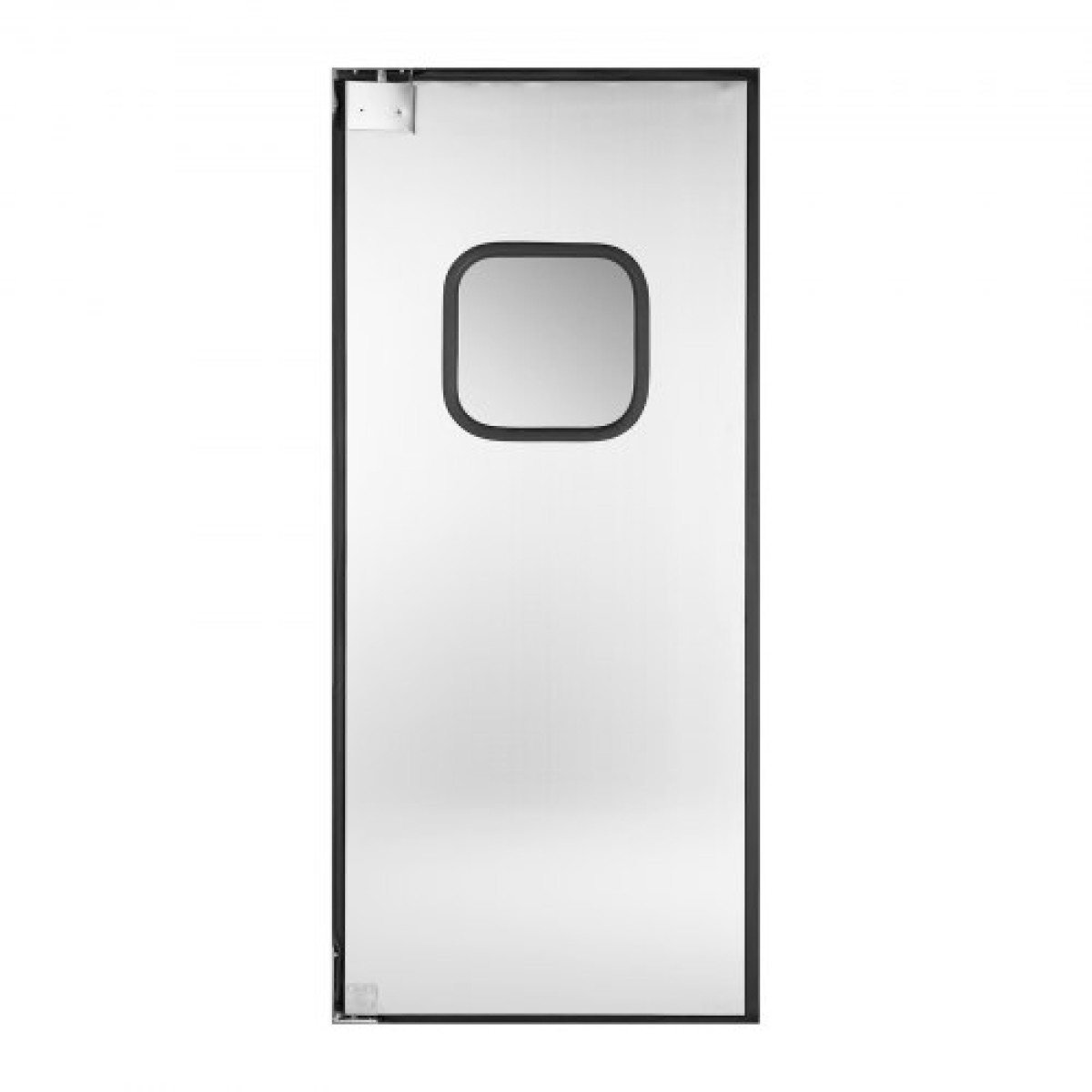 VEVOR Traffic Swing Door, Single Panel Futs Door Opening 91,4 x 213,4 cm, Ανοξείδωτες Επαγγελματικές Πόρτες με Σιδέρωμα & Αξεσουάρ, Ιδανικές για Οικιακή Χρήση, Ανθεκτικές & Εύκολες στην Τοποθέτησή τους