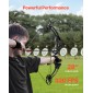 VEVOR Compound Bow Archery, Ρυθμιζόμενο 19-30 in Draw Length Compound Bow Package for Beginner, 19-70 Lbs Draw Weight Archery Bows and Arrow, Kit Right Hand with Hunting Equipment, 320 fps, Μαύρο