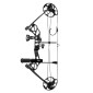 VEVOR Compound Bow Archery, Ρυθμιζόμενο 19-30 in Draw Length Compound Bow Package for Beginner, 19-70 Lbs Draw Weight Archery Bows and Arrow, Kit Right Hand with Hunting Equipment, 320 fps, Μαύρο