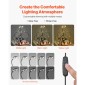 Σταθμός συγκόλλησης VEVOR Magnetic Helping Hands, 4 Arms Third Hand Tool, με μέγγενη, 3X LED μεγεθυντικός λαμπτήρας, 4 θήκη PCB & 360 Hot Air Gun Holder, Soldering Helper for Electronic Repair Craft Hobby DIY