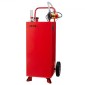 VEVOR 30 Gallon Fuel Caddy, Max Flow 32 L/min, Benzin & Diesel Fuel Tank with Electric Pump, Φορητό δοχείο αποθήκευσης καυσίμου με 2 τροχούς & σωλήνας 10 ft, Gas Caddy για ATV Car Mowers Boat Motorcycle