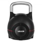 VEVOR Kettlebell, Ρυθμιζόμενο Kettlebell με 7 Επίπεδα Βάρους (2, 5, 8, 11, 14, 17, 20 kg), χυτό αλουμίνιο και ανθεκτικό υλικό ABS, για προπόνηση δύναμης λαβής, προπόνηση σε όλο το σώμα και cross-training