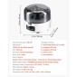VEVOR Mini Centrifuge Machine, 3013xg RCF Electric Laboratory Centrifuge Machine with 2-in-1 Rotor for 0,2/1,5/2ml Tube Capacity, Fixed Speed ​​7000r/min, Low Noise, ευρέως χρησιμοποιούμενο σε διάφορα πειράματα