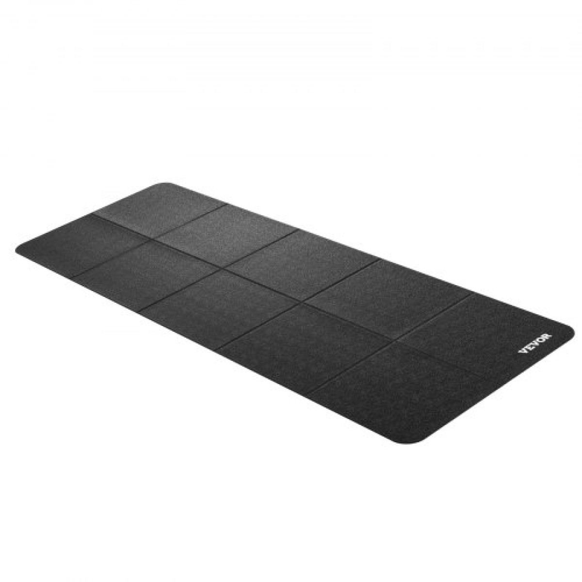 Πτυσσόμενο πατάκι διαδρόμου VEVOR, πάχους 6 mm, 610x1730 mm Εξοπλισμός γυμναστικής για ελλειπτικό σε δάπεδο από σκληρό ξύλο χαλί, προστατευτικό δαπέδου PVC υψηλής πυκνότητας, αδιάβροχο και αντιολισθητικό για γυμναστήριο στο σπίτι