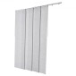 Περσίδες VEVOR Panel Track, Επεκτάσιμη ράγα από 116 cm έως 218 cm W, Trimmable Panel Curtains Μέχρι 243 cm H, Ρυθμιζόμενα κάθετα στόρια για συρόμενες πόρτες, πόρτες βεράντας, διαχωριστικό δωματίου, παράθυρο, γκρι