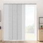 Περσίδες VEVOR Panel Track, Επεκτάσιμη ράγα από 116 cm έως 218 cm W, Trimmable Panel Curtains Μέχρι 243 cm H, Ρυθμιζόμενα κάθετα στόρια για συρόμενες πόρτες, πόρτες βεράντας, διαχωριστικό δωματίου, παράθυρο, γκρι
