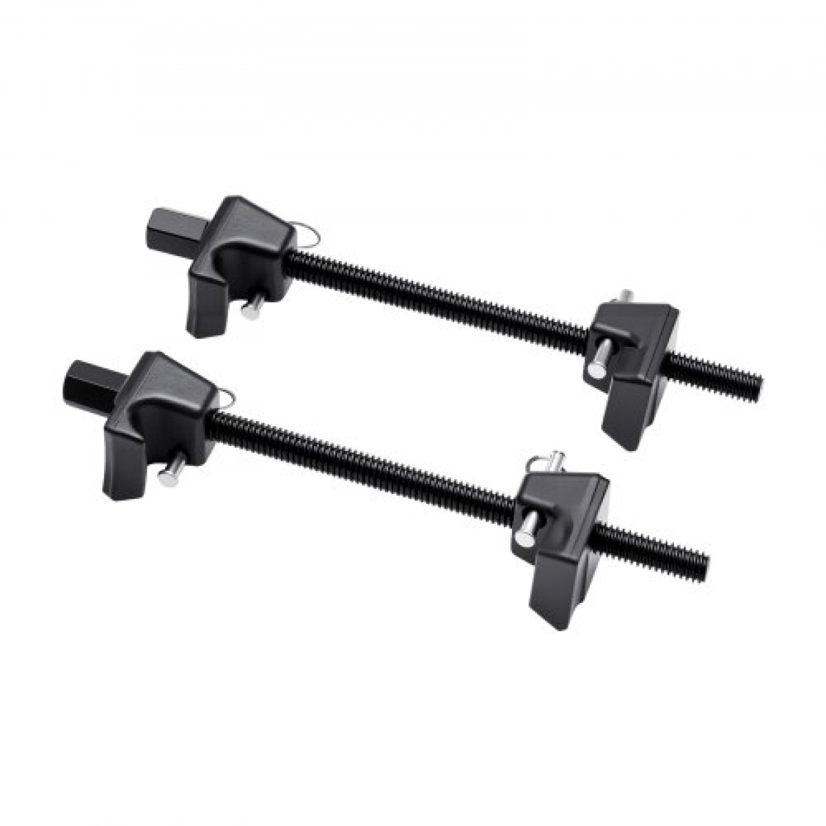 VEVOR Strut Spring Compressor, 2 Pack, Heavy Duty Coil Spring Compressor Tool με εμβέλεια 10,4 ίντσες (256 mm), Συμβατό με εξάγωνες υποδοχές 0,86 ίντσες (22 mm), Κατάλληλο για μοτοσυκλέτα φορτηγών αυτοκινήτων, Μαύρο