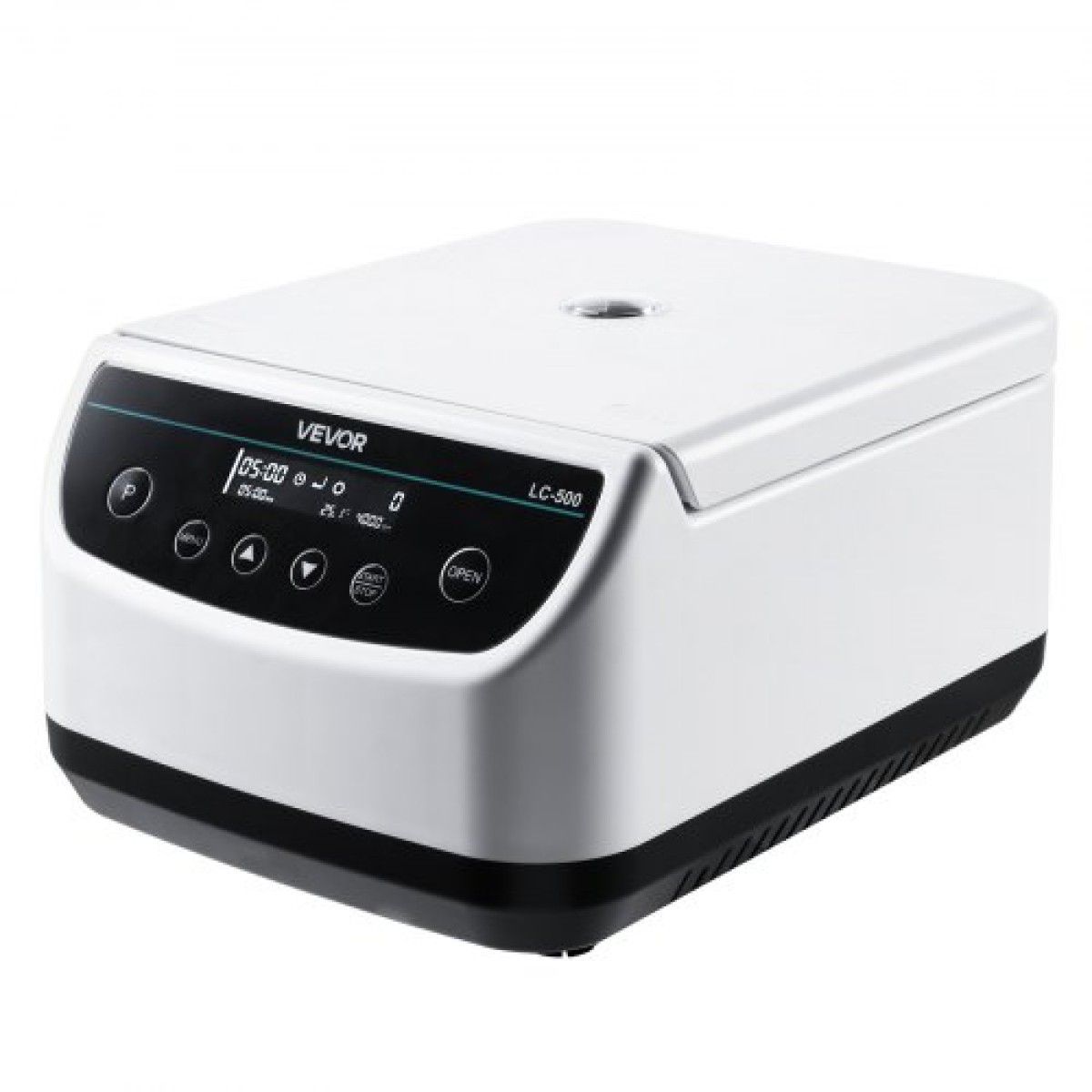Φυγοκεντρική μηχανή VEVOR, 100-1900xg RCF Electric Laboratory φυγόκεντρος με 1 ρότορα για χωρητικότητα σωλήνα 2/5/10/15ml, χαμηλή ταχύτητα 500-4000 rpm με χρονοδιακόπτη, ευρέως χρησιμοποιούμενη σε διάφορα πειράματα