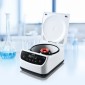 Φυγοκεντρική μηχανή VEVOR, 100-1900xg RCF Electric Laboratory φυγόκεντρος με 1 ρότορα για χωρητικότητα σωλήνα 2/5/10/15ml, χαμηλή ταχύτητα 500-4000 rpm με χρονοδιακόπτη, ευρέως χρησιμοποιούμενη σε διάφορα πειράματα