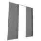 Περσίδες VEVOR Panel Track, Επεκτάσιμη ράγα από 116 cm έως 218 cm W, Trimmable Panel Curtains Up έως 243 cm H, Κάθετα στόρια συσκότισης για συρόμενες πόρτες, πόρτες βεράντας, διαχωριστικό δωματίου, σκούρο γκρι